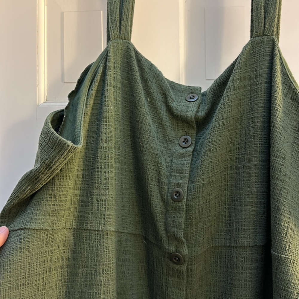 Olive Green Madewell Tank Dress (size 3X)